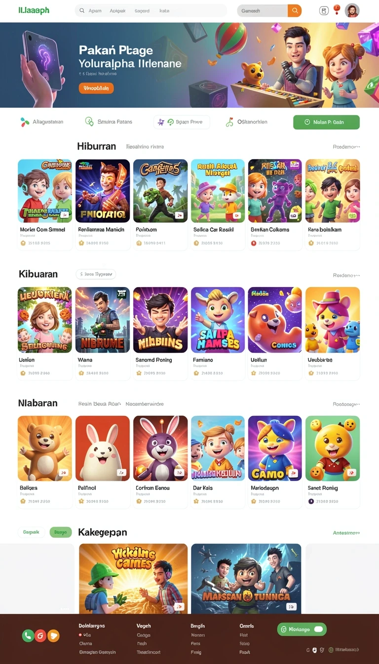Cuplikan layar menu unduhan danavip untuk perangkat Android