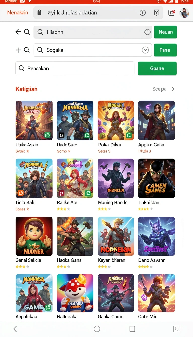 Galeri pratinjau visual danavip build APK resmi terbaru